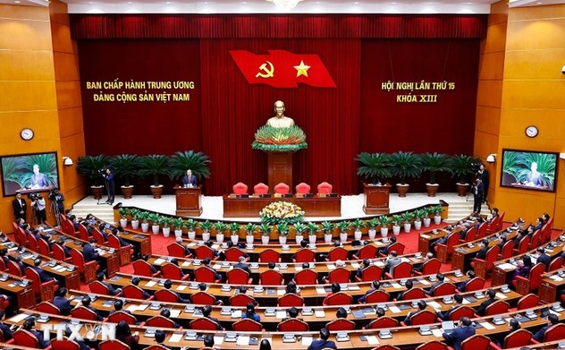 Thông báo Hội nghị lần thứ 15 Ban Chấp hành Trung ương Đảng khóa XIII